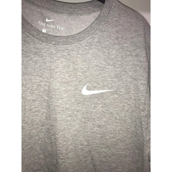 Nike Long sleeve Mens Gray T-Shirt - Picture 3 of 7